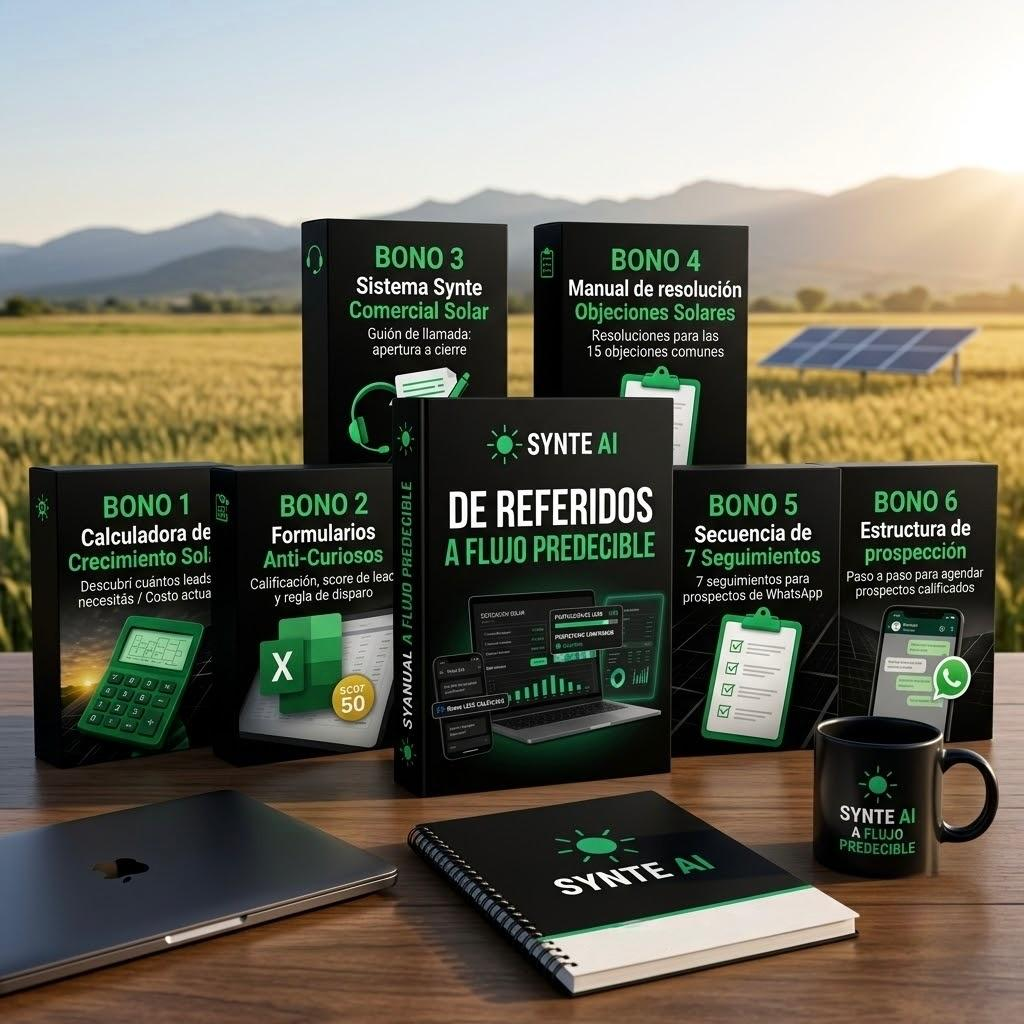 El manual De Referidos a Flujo Predecible junto a los 6 bonos de implementación