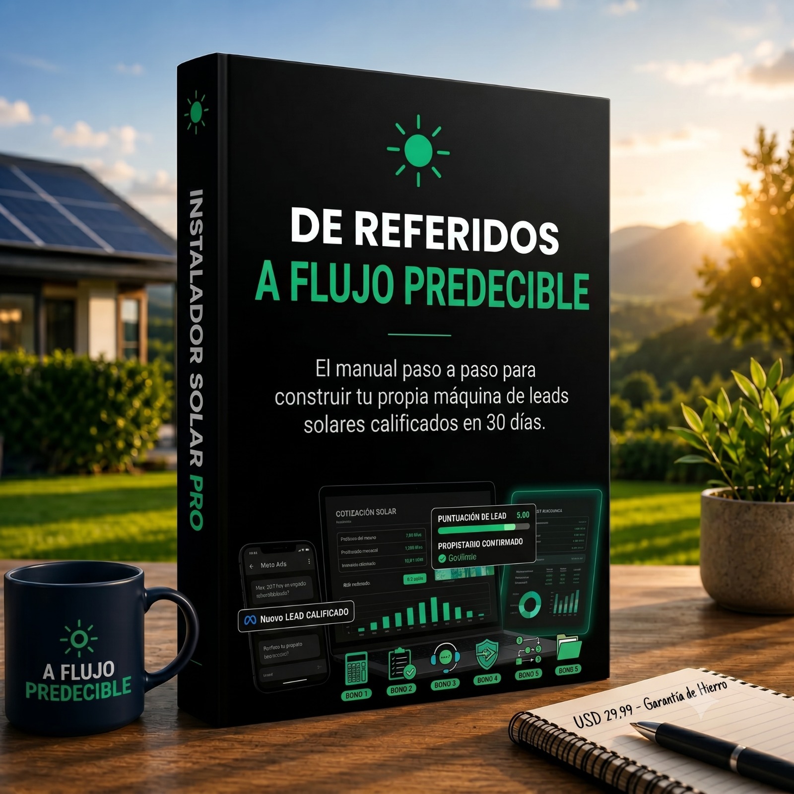 Portada del manual De Referidos a Flujo Predecible